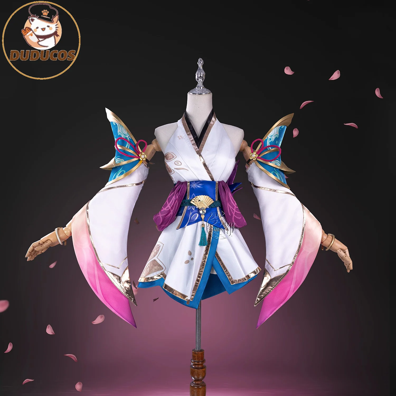DUDU SR Prestige Spirit Blossom Lux Cosplay-Kostüm Lux Cosplay-Kostüm Halloween-Kostüm Damenkleid Uniform Komplettset Outfit