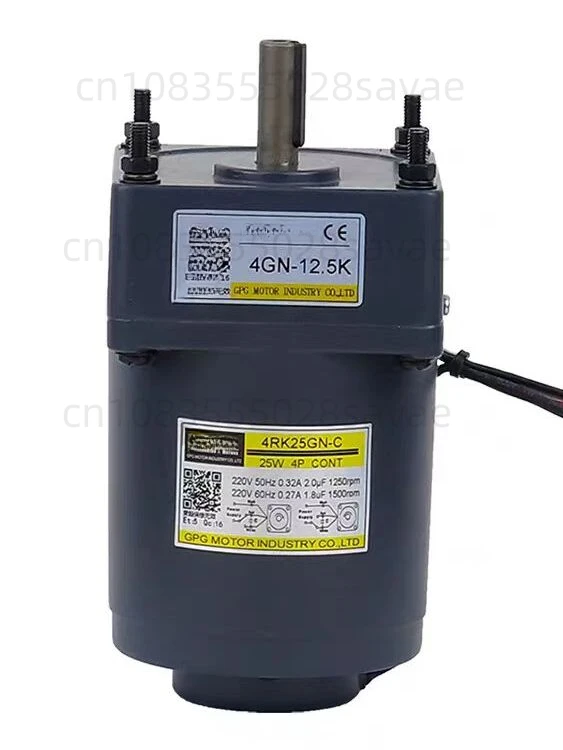 

Motor 4GN-25W miniature gear reduction motor single-phase speed regulation fixed speed rated fast motor