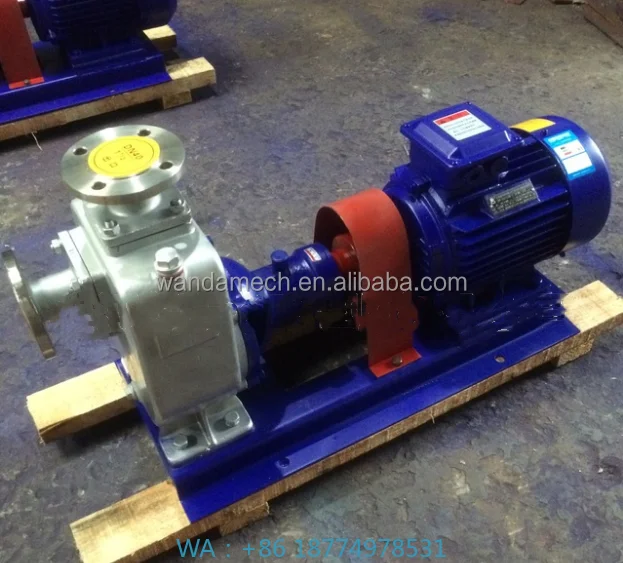 نقل مياه الصرف الصحي الصين الفولاذ المقاوم للصدأ مضخة الطرد المركزي الحمأة ذاتية التحضير للطرد