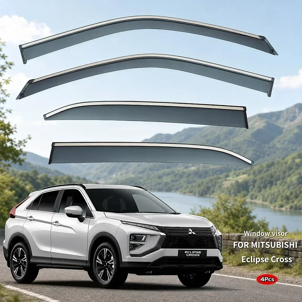 

For Mitsubishi Eclipse Cross Window Visor Rain Sun Shade Windshield Side Awning Auto Accessories Car Styling