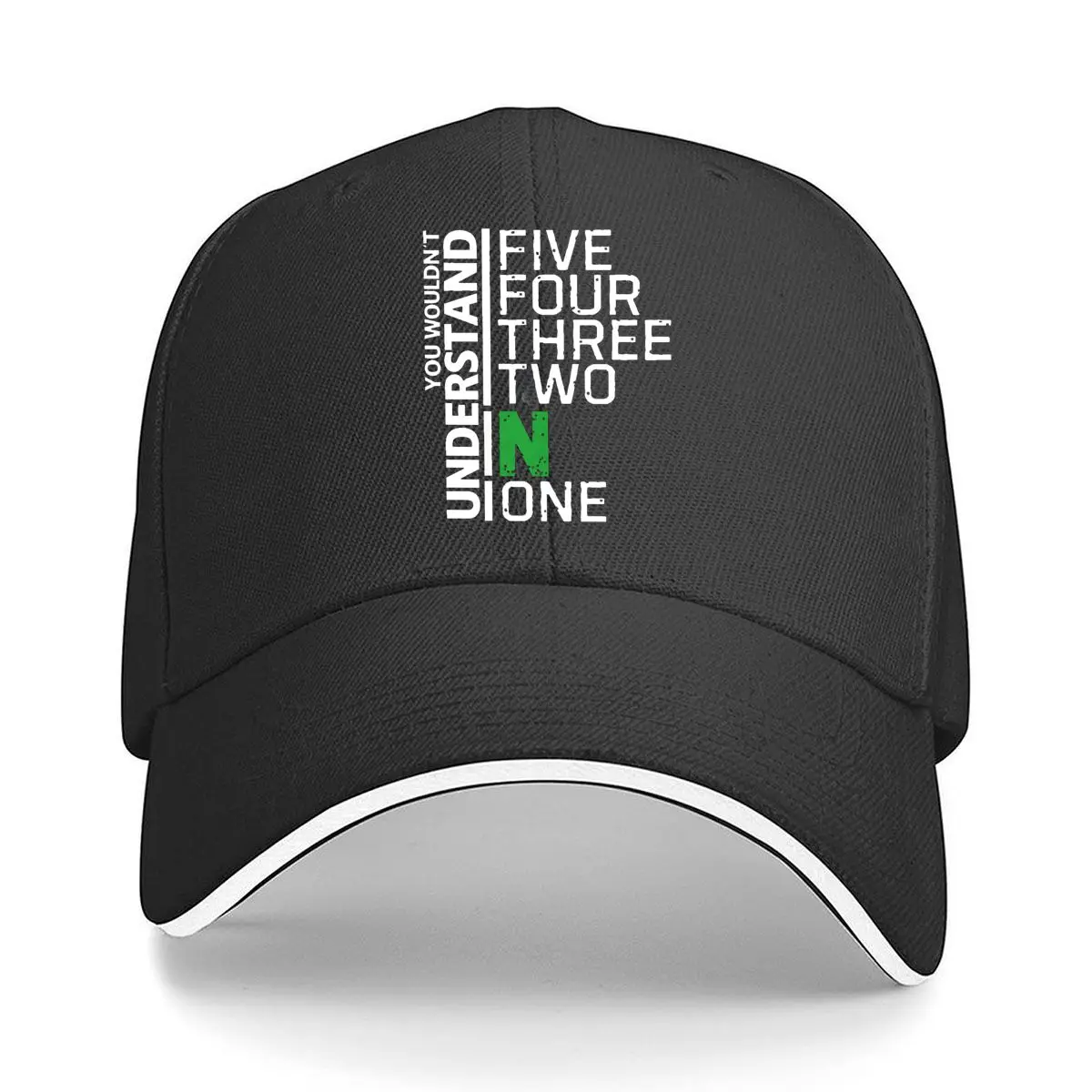 You Wouldnt Understand Five Four Three Two One Green N Hip Hop hat Fashion Outdoor Sports Sandwich Baseball Cap