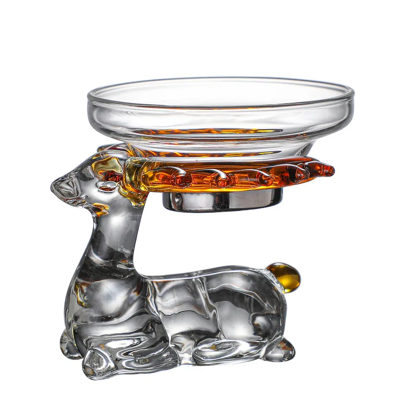 

High borosilicate glass tea leak, creative fair cup tea filter, household tea brewer