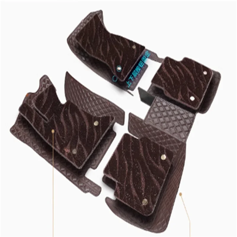 

For Bentley Bentayga Auto New Models Double layer 5D Custom Car Floor Mats Carpets Foot liners car Accessories floor liners