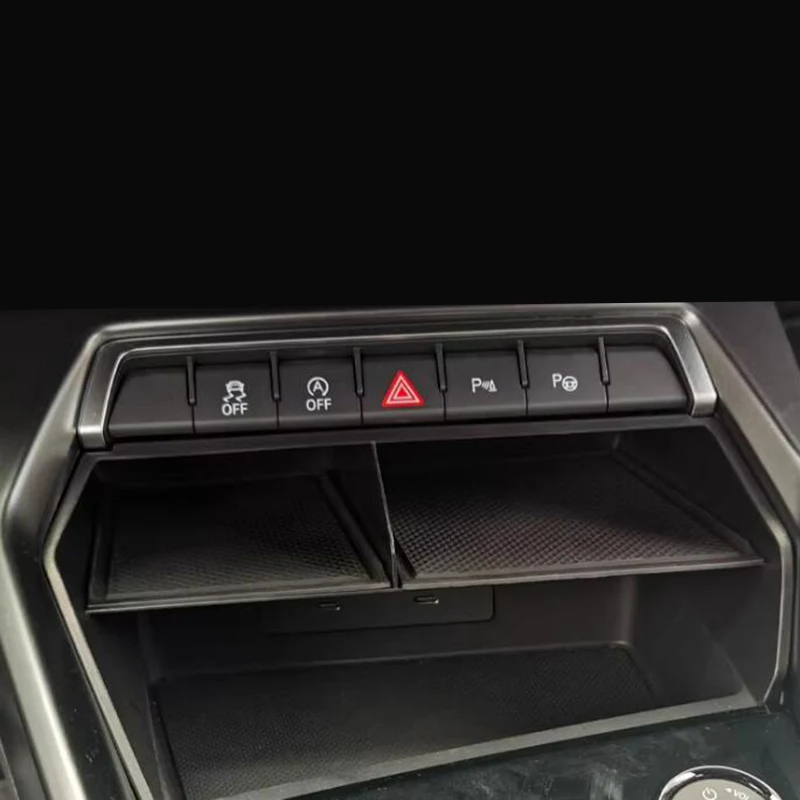 LHD!! For Audi A3 8Y 2020 2021 2022 2023 Front Middle Central Console Armrest Glove Storage Box Tray Container Organizer