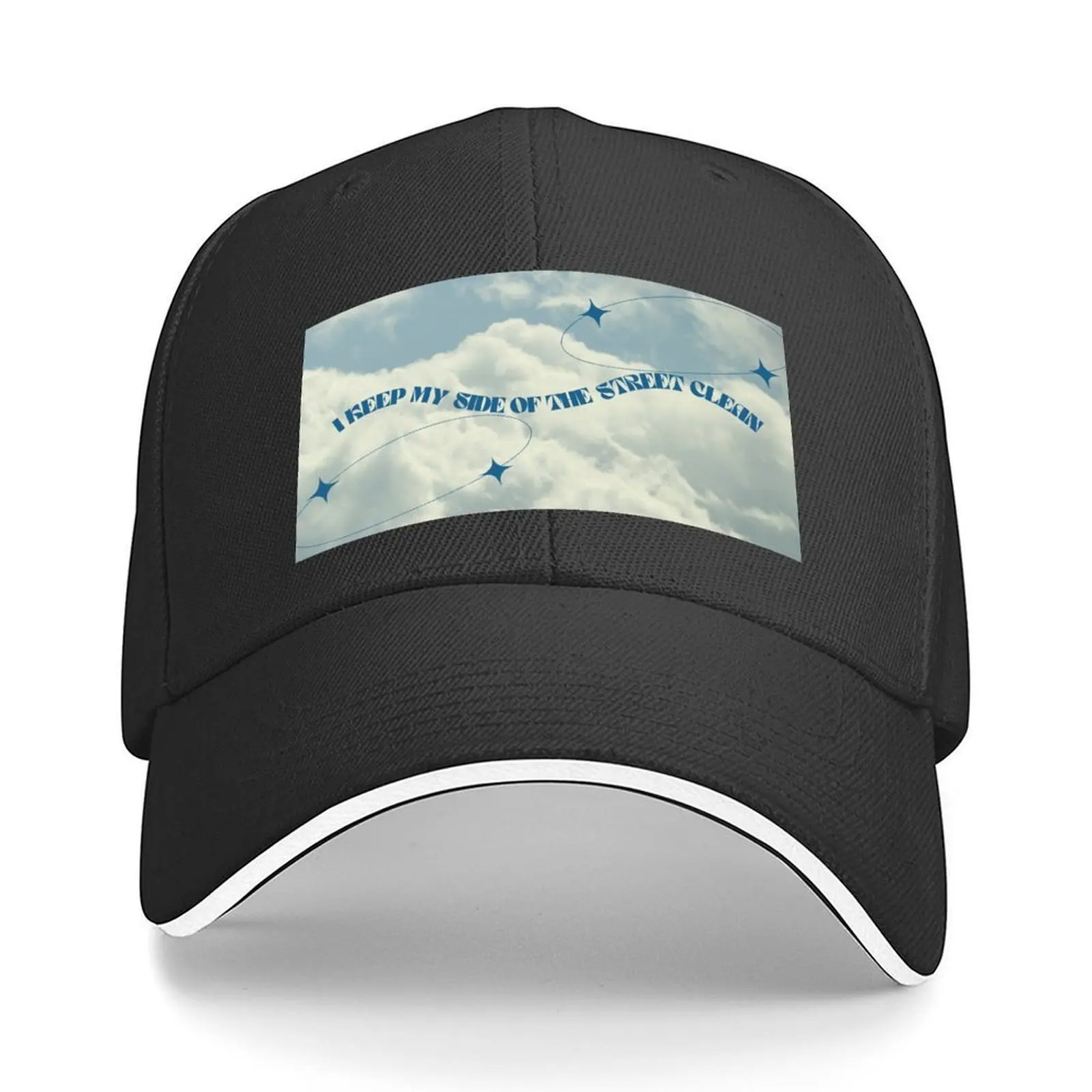

i keep my side of the street clean Baseball Cap Anime Hat birthday Hip Hop Custom Cap Baseball Men Women's
