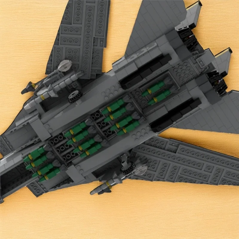 

1481PCS MOC Creative Model F 14 Tomcat Collectible Display DIY Building Blocks Home Decor Gift Showcase Building Display Gift