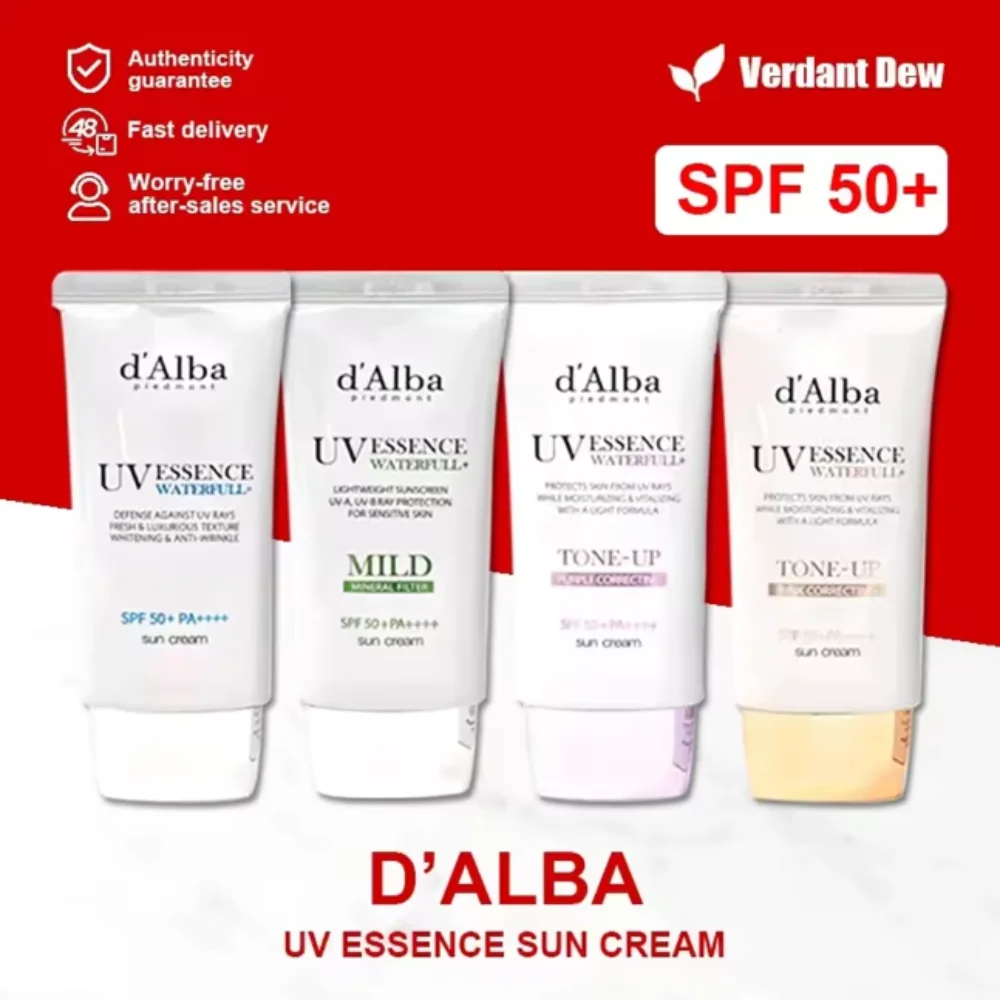 D'alba واقي من الشمس باللون الأبيض الإيطالي بأربعة ألوان ومتعدد التأثيرات وواقي من الشمس خفيف الوزن ومنعش ولطيف #4