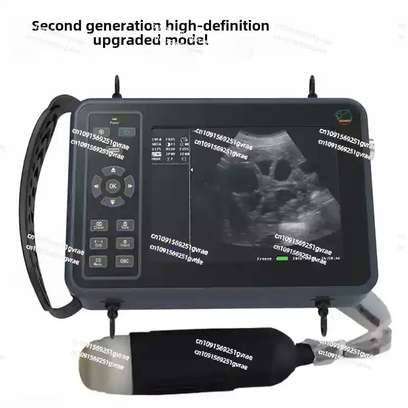 Portable veterinary high definition B ultrasound machine pig sheep cow pregnancy test instrument