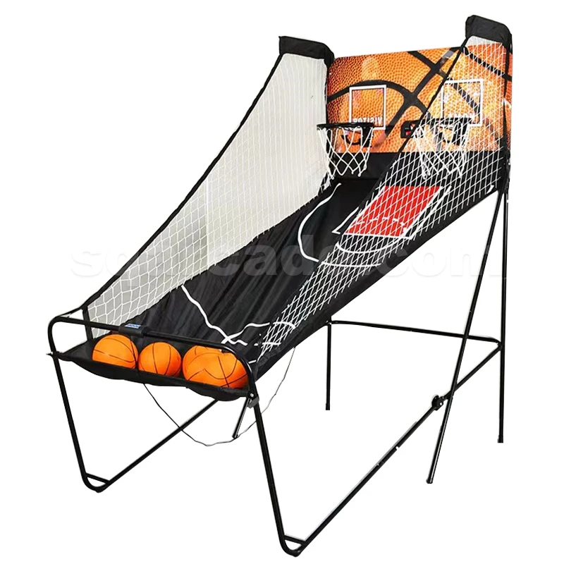 

2-Player Portable Basketball Shooting Machine Indoor Training & Kids Play Equipment