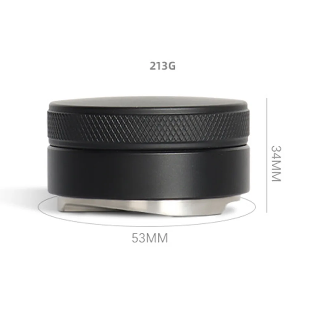 Push Type Espresso Coffee Distributor with 3 Angled Slopes for Smooth and Consistent Coffee Grounds Distribution in Portafilter