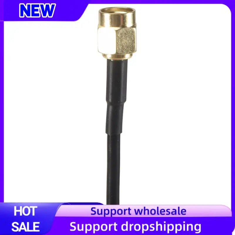 Suitable Black RP-SMA Male To Female Wifi Antenna Connector Extension Cable