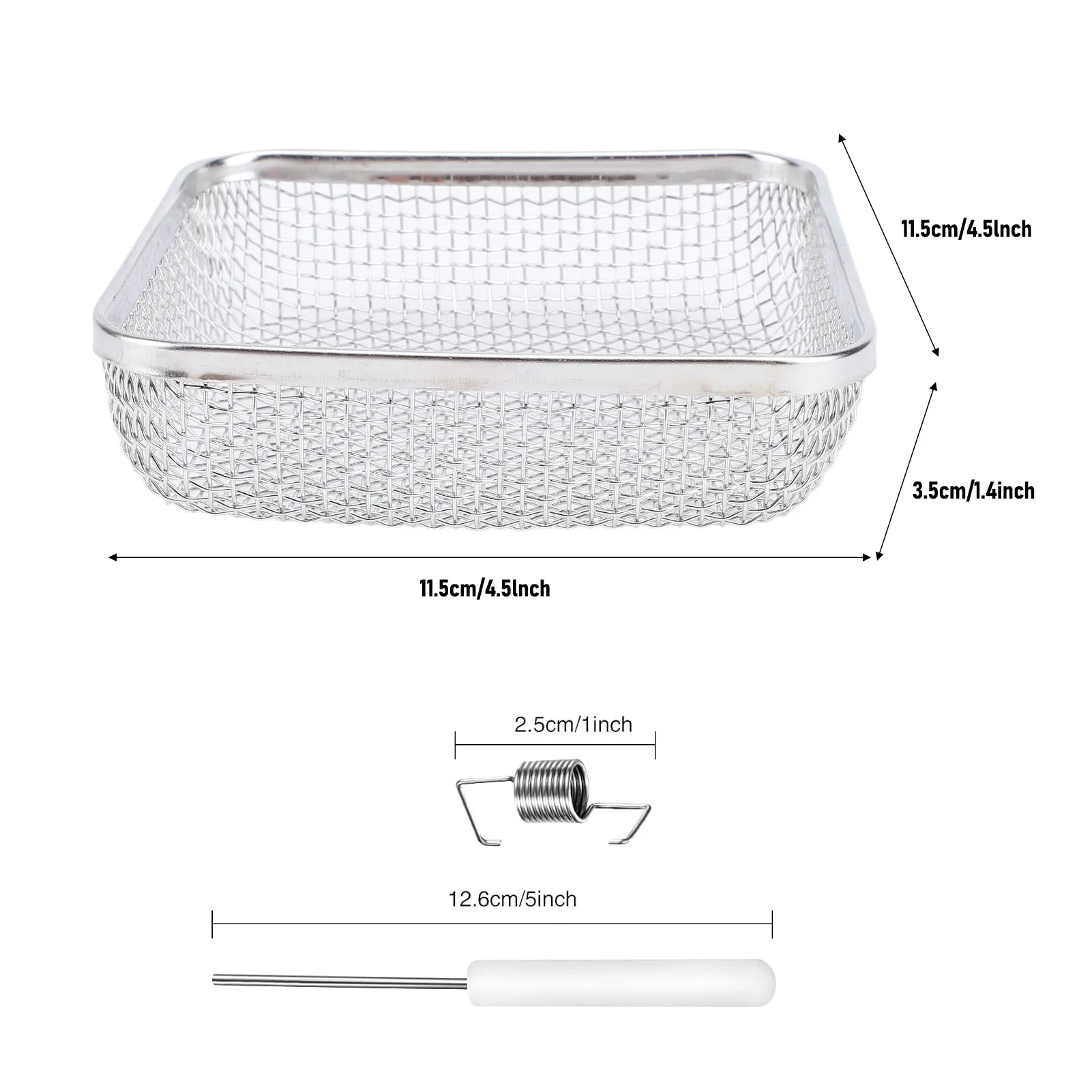 Крышка вентиляционного отверстия для печи на колесах 4,5 х 4,5 х 1,3 дюйма Сетчатая крышка вентиляционного отверстия из нержавеющей стали сохраняет небольшие существа для наружной печи на колесах