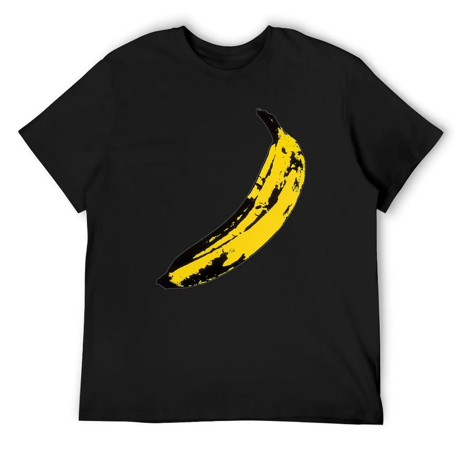 Banana Painting Yellow Andy Warhol pop art vintage retro T-Shirt blacks plain white t shirts men