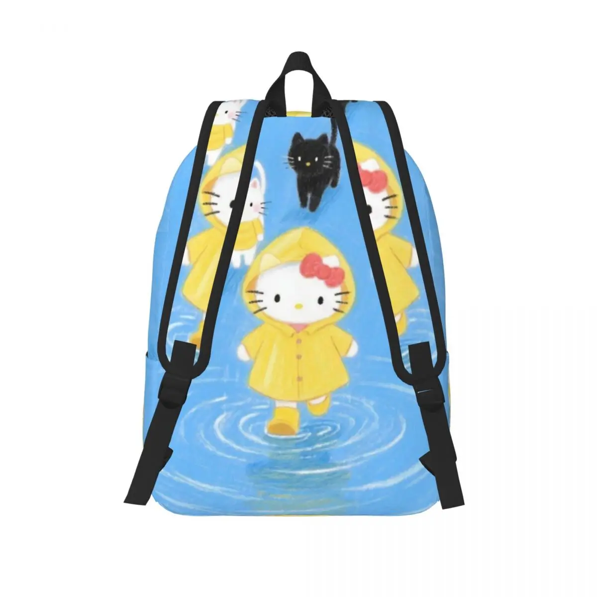 حقيبة ظهر هالو كيتي كارتونية للرجال والنساء كاجوال للطلاب والمشي لمسافات طويلة والسفر حقيبة كتف للكمبيوتر المحمول هدية #3