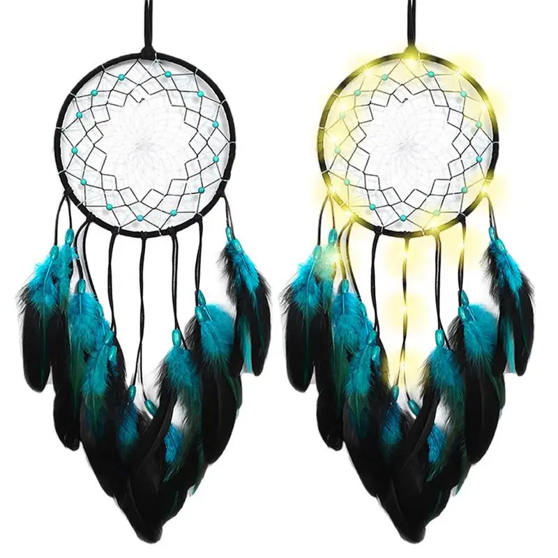 

Nice Blue Dreamcatcher Protect Your Dreams With This Authentic Blue Feather Wall Hanging Dream Catchers For Kids Girls Bedroom