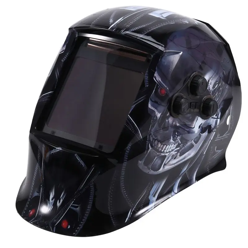 

AEE4-сварочная маска, сварочный шлем с автоматическим затемнением, большой вид, прочный цвет для сварочного аппарата MIG MMA