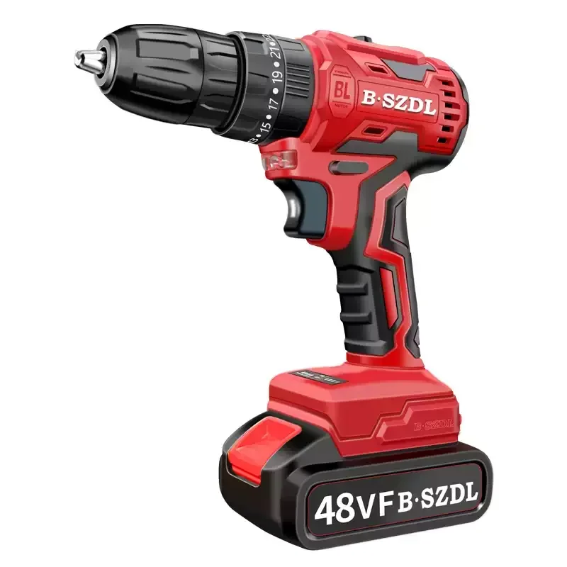 

High power brushless lithium battery to impact drill charging pistol drill electric screwdriver