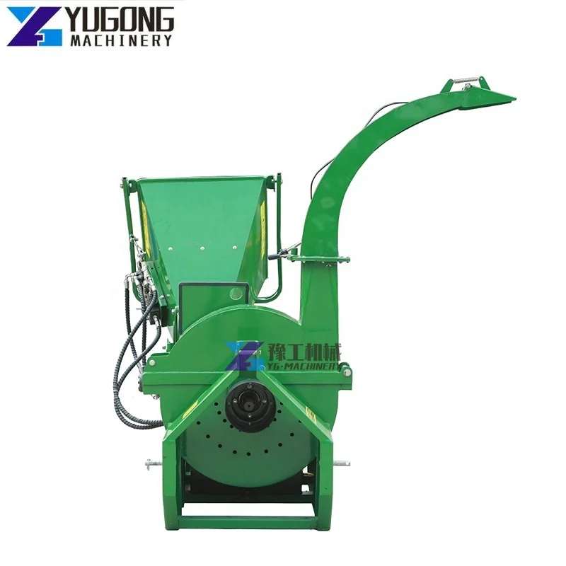 YG Hot Forestry Machinery Wood Chipper with Auto Feeding Shredder Splitter 3 Point Hitch Wood Chippers BX52R for Sale By Owner