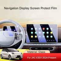 Protector de pantalla de vidrio templado para JAC E30X 2024 2025, centro de navegación GPS, pantalla táctil y protector de tablero