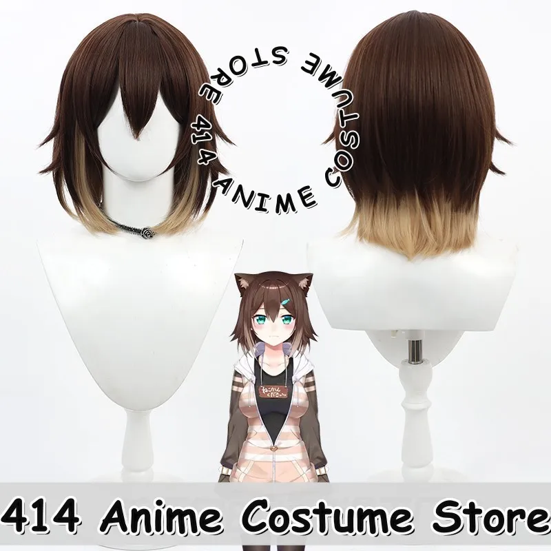 

Game & Anime Fumino Tamaki Cosplay Wig Nijisanji Heat-Resistant Fiber Synthetic Hair