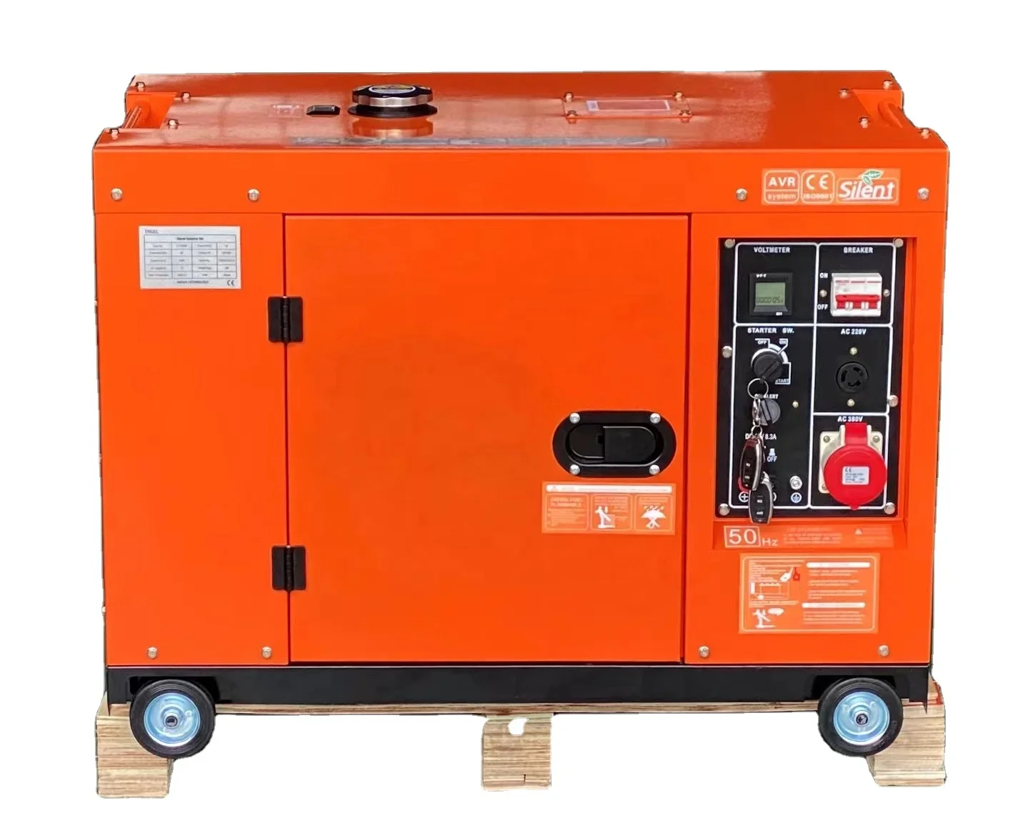 Silent diesel generator 10kw generator made in China hot sale 10kva diesel sound insulation Ats remote control 20kva 16kw