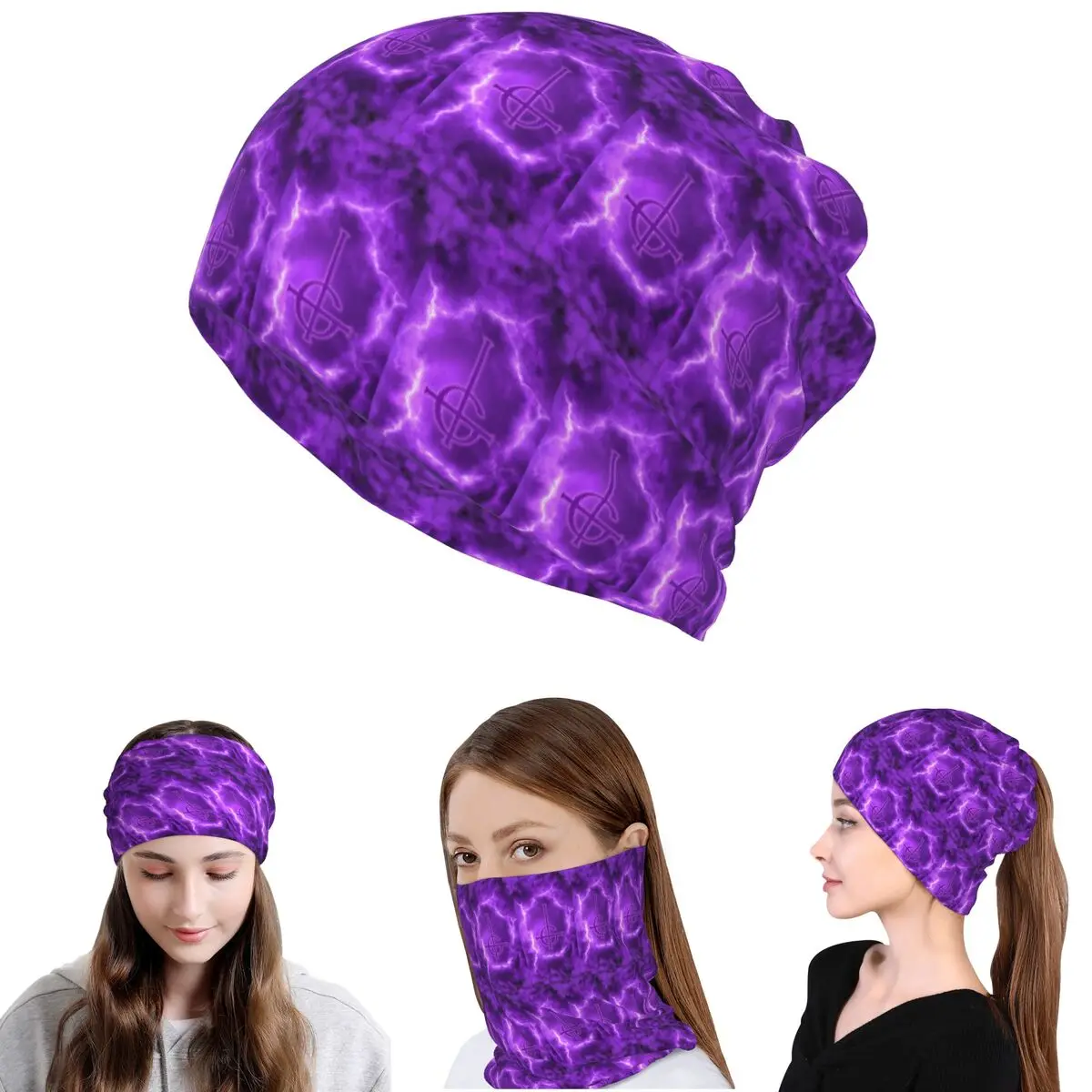 

2025 New Skeleta Album Ghost Band Bandana Neck Gaiter Face Scarf Multi-use Headwear Beanies Hat for Men Women Adult Washable