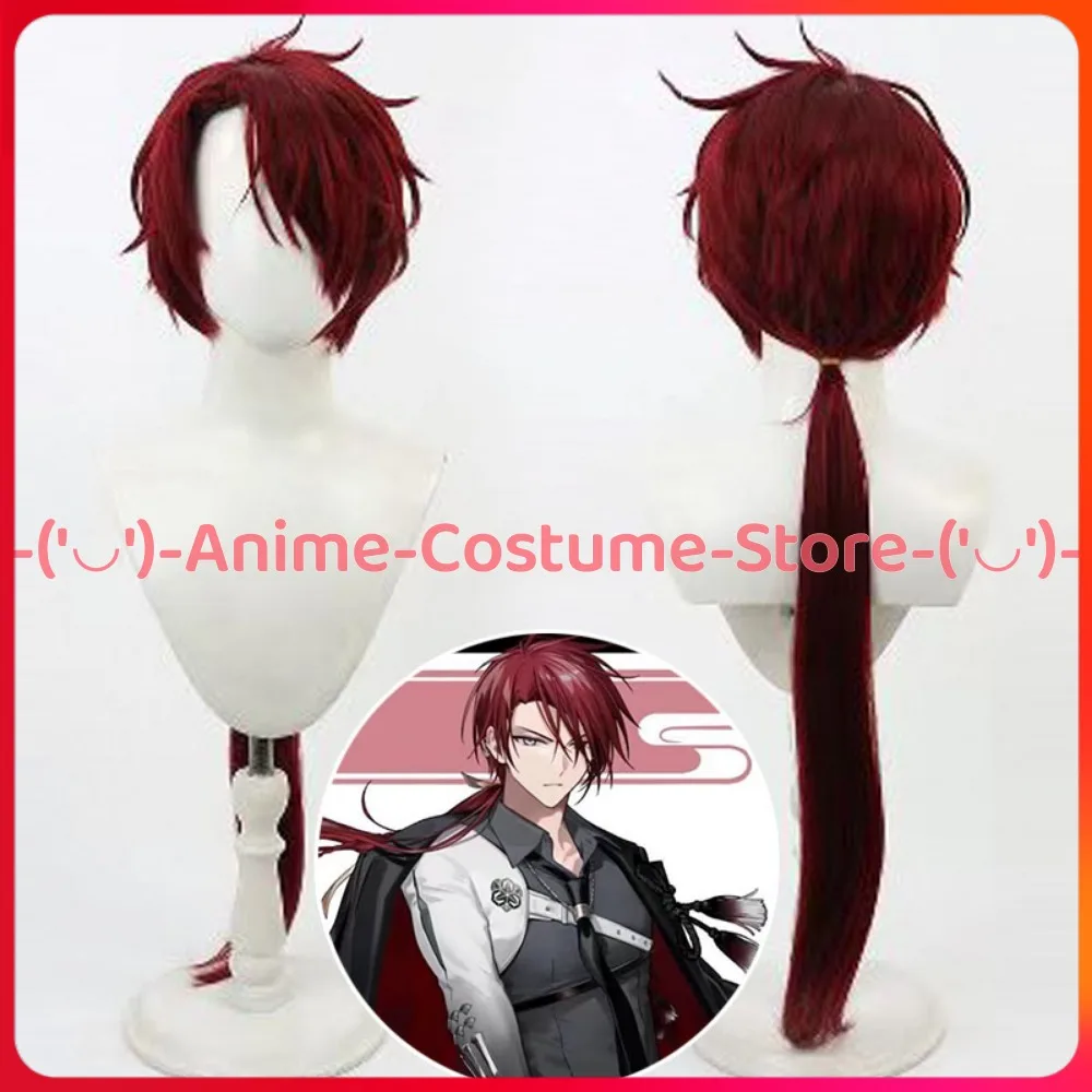 

Touken Ranbu Gouchou Gouka Tadamitsu Косплей Парик Аниме Игровой Персонаж Хэллоуин Карнавальный Костюм Для Вечеринки Парики Тепло Синтетические Волосы