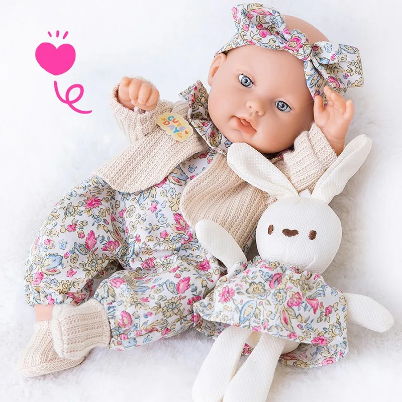 30 ซม./12 นิ้ว Reborn ตุ๊กตากันน้ําไวนิล Bebe ตุ๊กตาเสื้อผ้าเหมือนจริงตุ๊กตาของเล่นเด็กของขวัญ