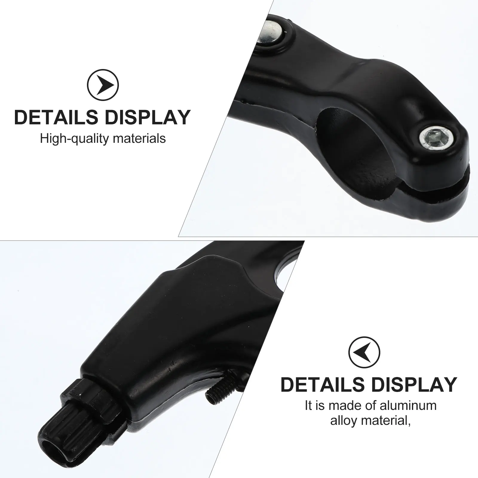 

1 Pair Aluminum Alloy Mountain Handle Lever Arm Durable Child Bicycle Brake Bike Brake Handle For Kids Bike Accessories Spare