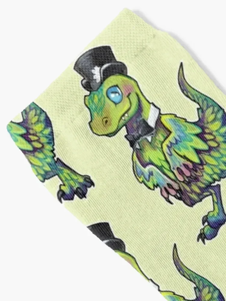 Dapper Feathered Raptor Socks custom sports colored cool Thermal man winter Socks Women Men's