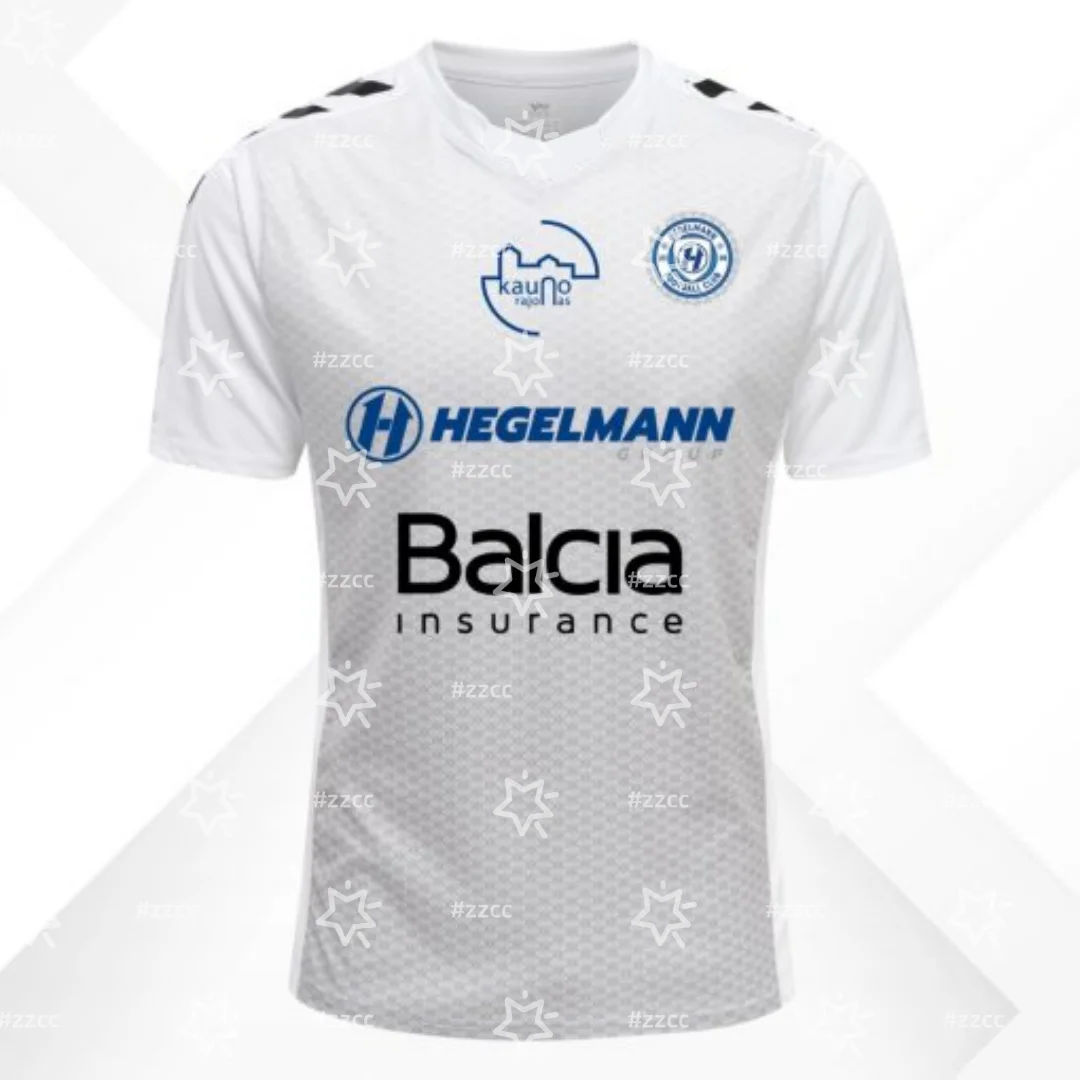 

25-26 литовская Lyga FC Hegelmann домашняя футбольная майка осенняя спортивная быстросохнущая мужская футболка детская одежда футболка Y2k женщина