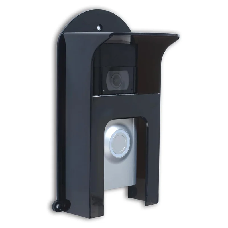 BAAJ-Black Plastic Doorbell Rain Cover For Ring Models Doorbell Waterproof Protector Shield Video Doorbells