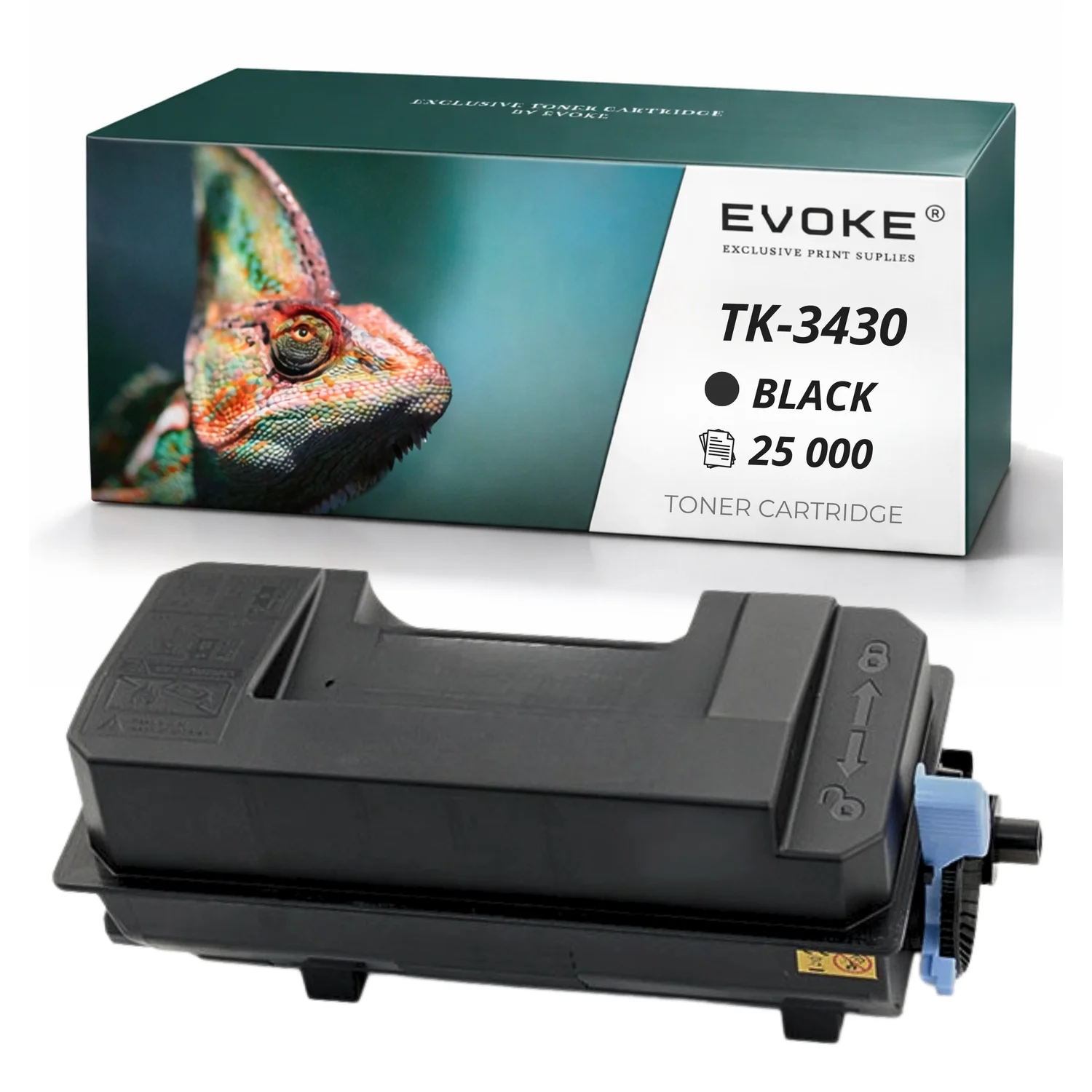 Evoke Compatibele Toner voor Kyocera Tk3430 Tk-3430 1T0C0W0Nl0Z Zwart 25000 Pagina's Ecosys Ma5500Ifx Pa5500X