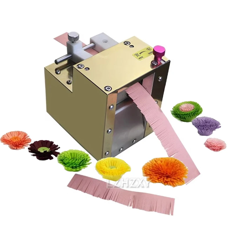 DIY Electric Paper Quilling Machine Paper Flower Making Tools Paper Art Tassel Machine Handmade Color Paper Cutting Roll Machine