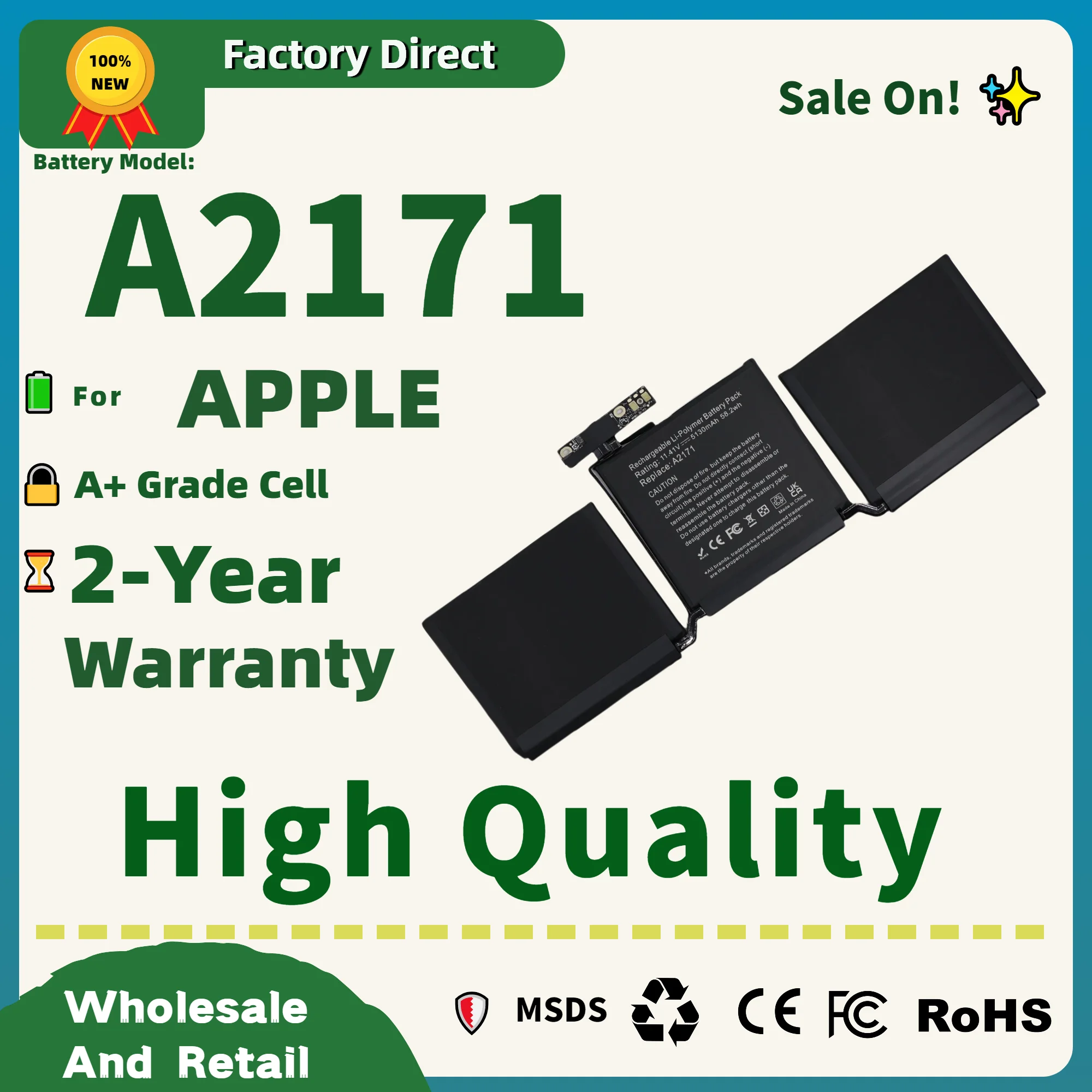 

FRLAN A2171 Laptop Battery For Apple MacBook Pro Retina 13.3'' A2159 2019 Year For Macbook 13 '' A2289 A2338 2019 2020 Year
