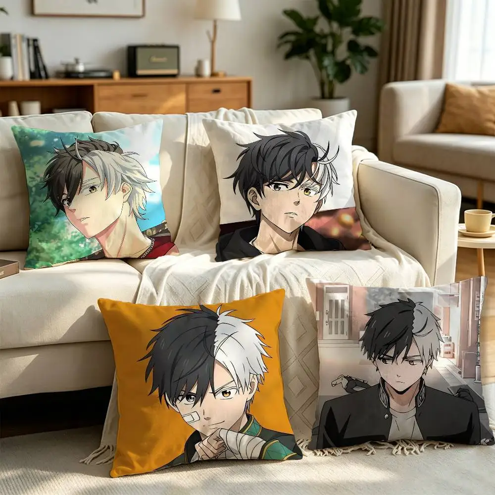 

A-Anime W-WIND BREAKER Sakura Haruka Soft Microfiber Pillowcase Decorative Printed Throw Pillow Cover Home Sofa Decor,Surprise.