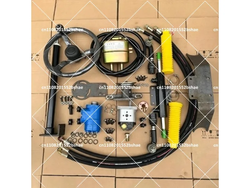 Hydraulic Direction Set Single Cylinder Left Handed Right Handed Double Output for Tractor Steering