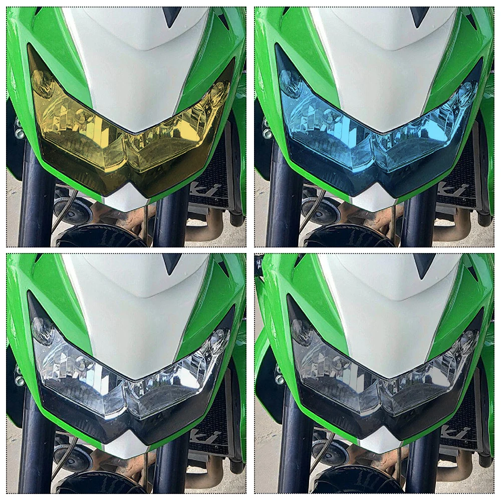 Multi Colored Motorcycle Headlight Film Sticker Clear Protective Film Fit for Kawasaki Z750 2007-14 Z750R 2011-13 Z1000 2007-09