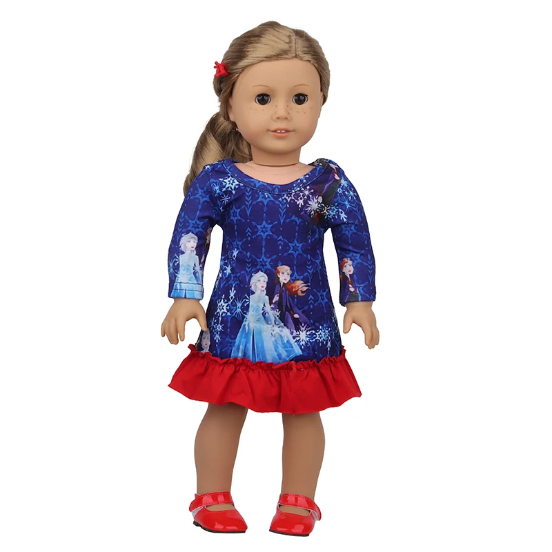 Doll Clothes Accessories For Born Baby 43cm Items & 18 Inch American Doll Dress Girl\'s Toys & Our Generation Girl Dolls