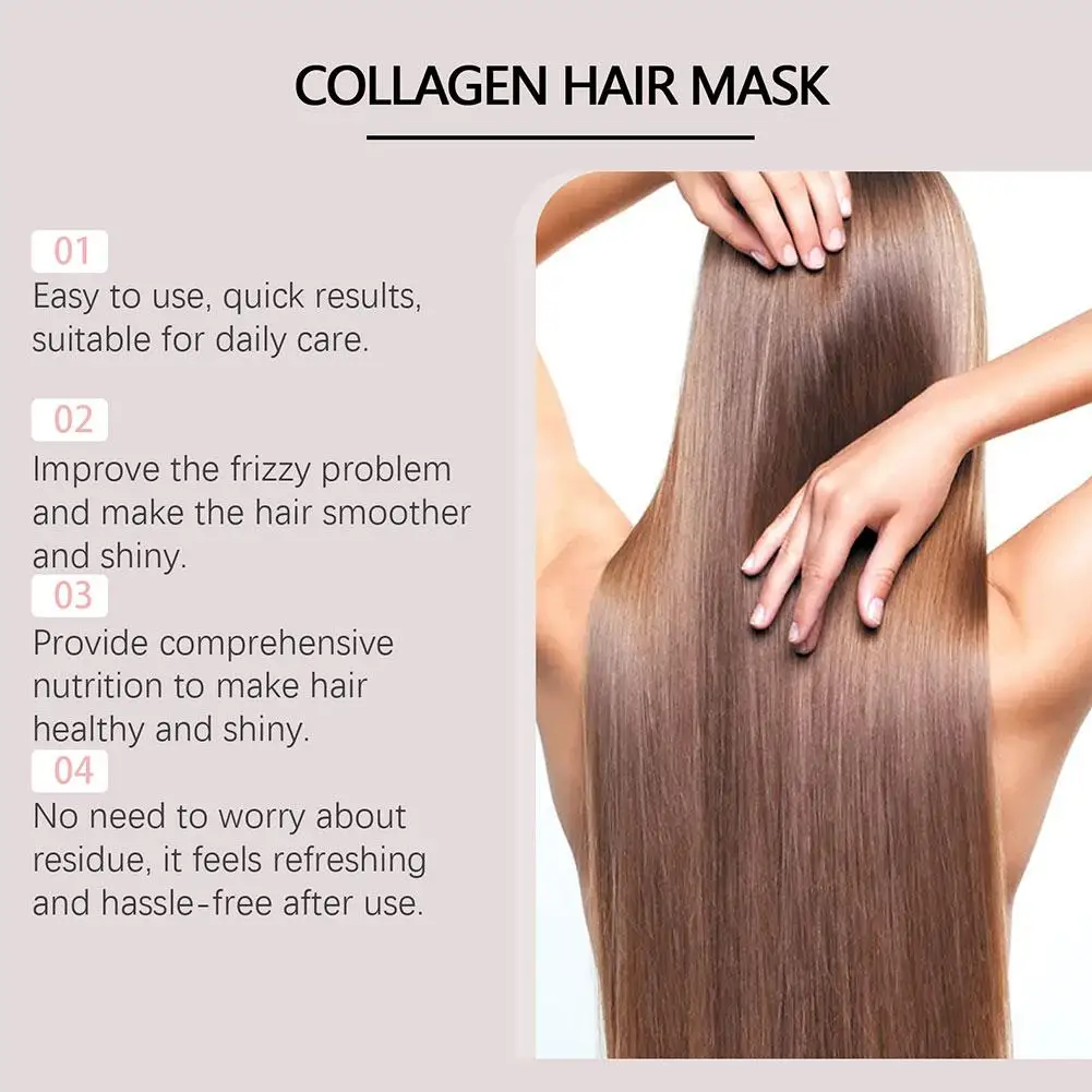 1box Hair Care Film Collagen Deep Hair Care Film Repairs Hair Hydration Smoothly Care China Hair Products ﻿ Improves Dry Fr P0A4