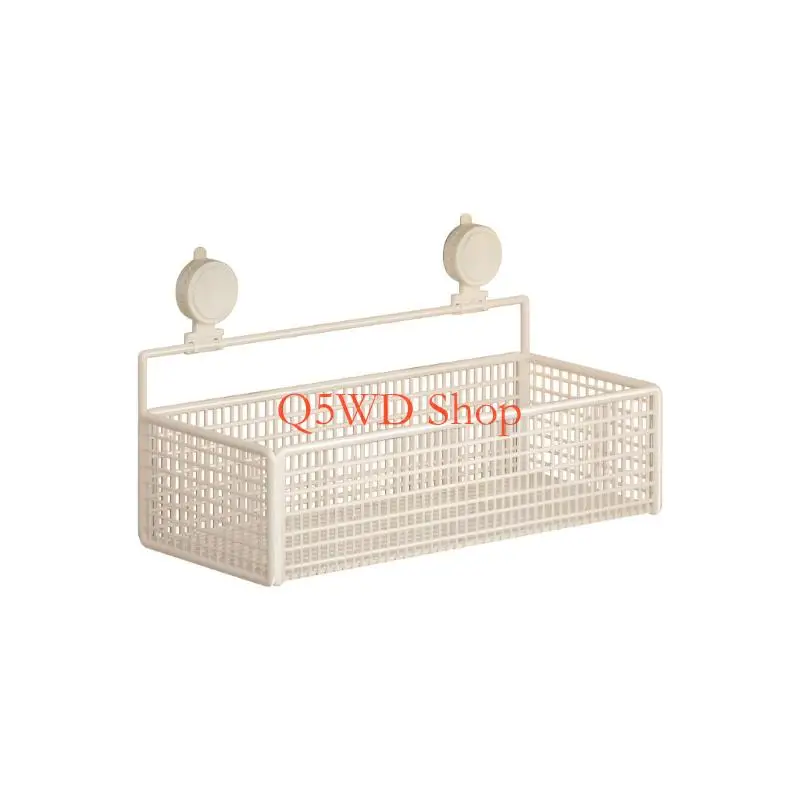 Q5WD Flexible Shower Unit With Firm Adhesive Holds Secures Toiletries On Tile Or Glass 26cm Wide
