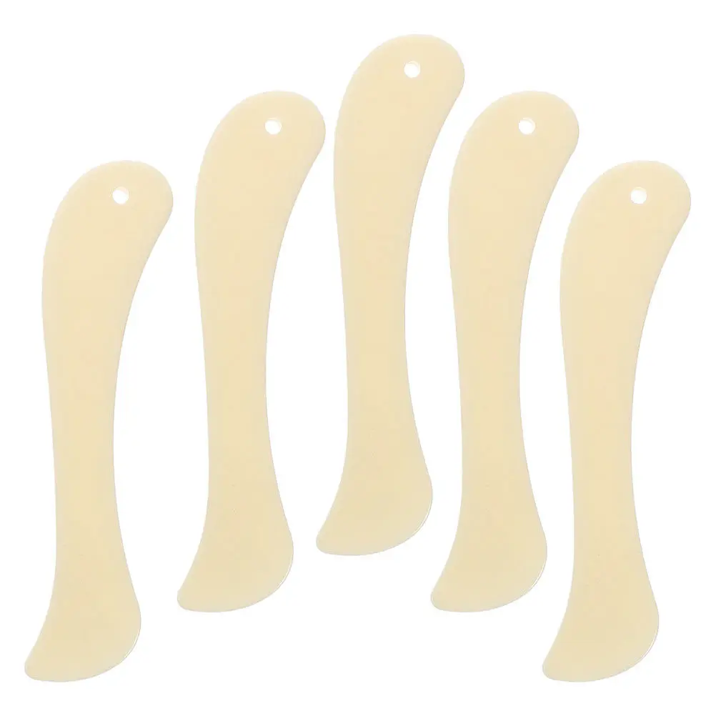 5Pcs Lightweight Portable Plastic Bone Folder Tool Letter Opener Paper Creaser for Paper Crafting Scrapbooking Bookbinding Card