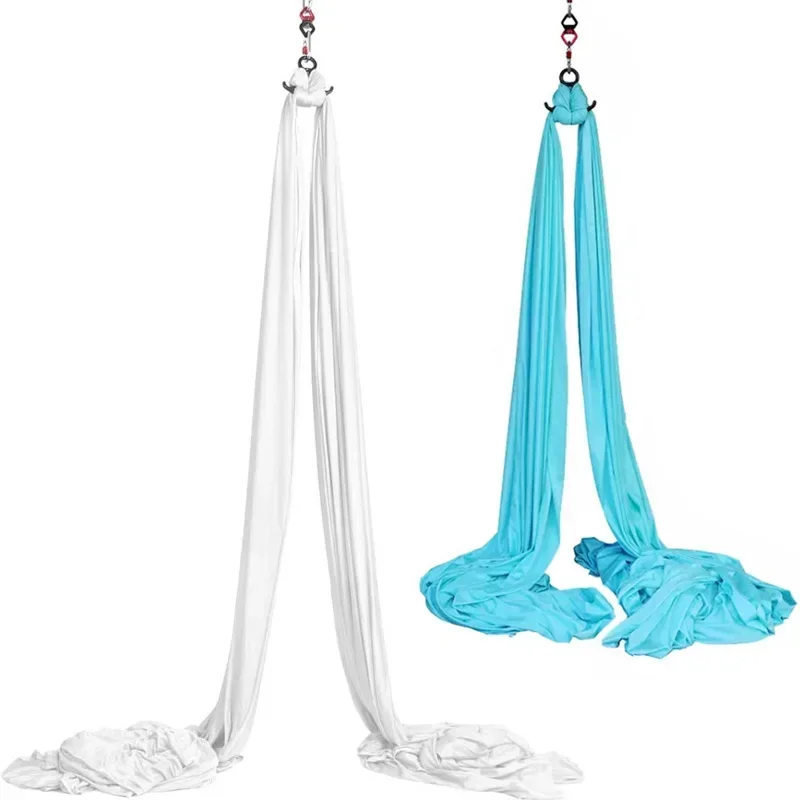 High Quality 8m Silk Durable Anti-Gravity Flying Aerial Yoga Swing Hammock for Aerial Yoga Pilates Exercises