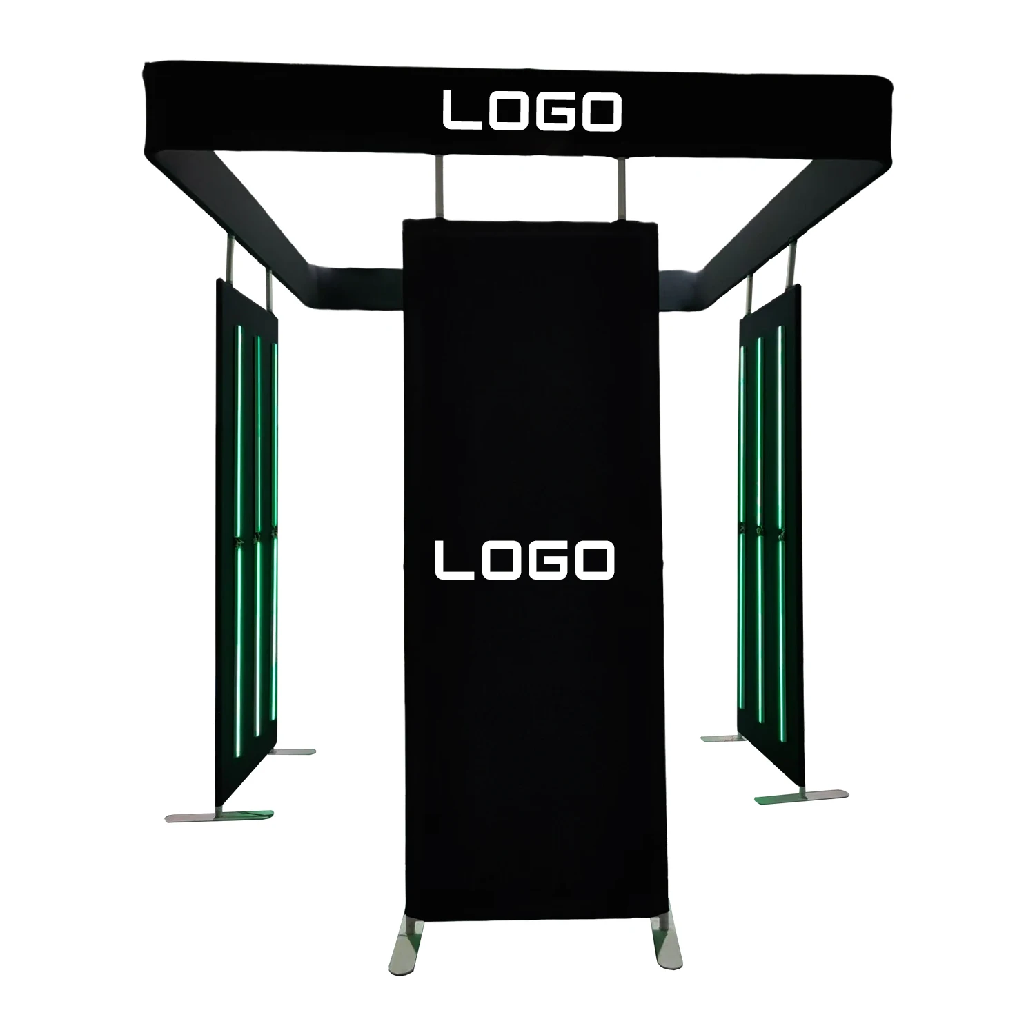 10ft Portable 360 Photo Booth Enclosures Led RGB Lights Backdrop Photobooth 360 Vogue Enclosure for Weddings Parties Events