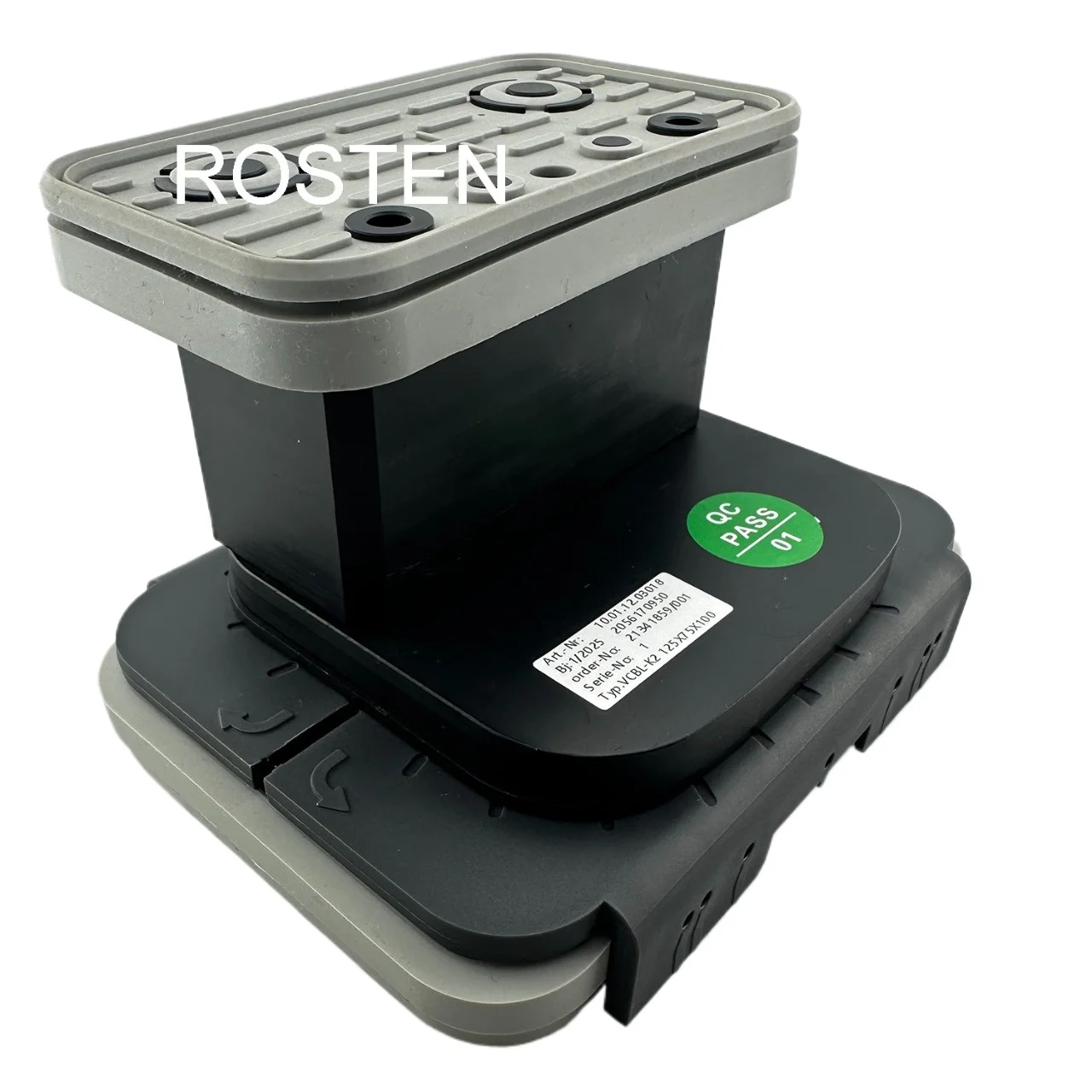 كوب الشفط 10.01.12.03018 VCBL-K2 125x75x100 L كتلة مكنسة كهربائية باستخدام الحاسب الآلي لمركز التصنيع Homag Weeke PTP #1