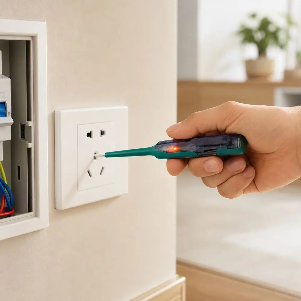 LED Indicator Voltage Tester Pen Continuity Detection Live Wire Check Circuit Tester Pen Smart Chip Sound Light Alert