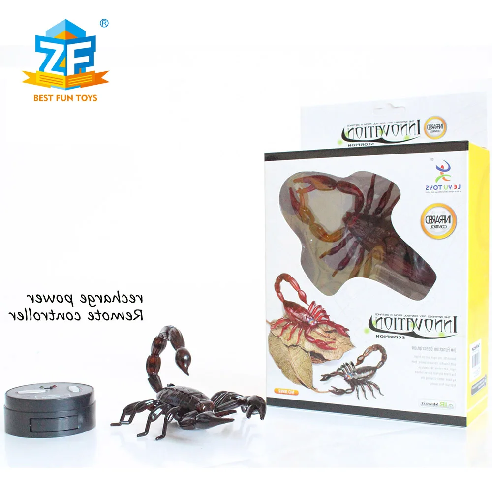 Cockroach spider scorpion bee bug remote control funny scary infrared prank joke toy gift