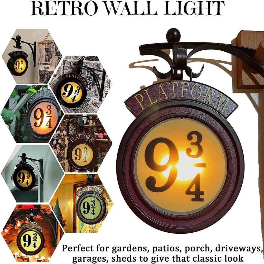 

Christmas Wall Lamp With Remote Control Decoration Wall Night Lights Indoor Outdoor Gardens Patios Porches Driveways Garages