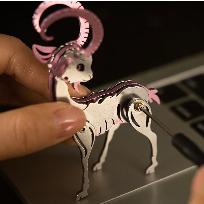 MOKR Schapen 3D Metalen Puzzel Cadeau En Speelgoed Voor Kinderen Volwassenen Leren Onderwijs DIY Jigsaw Model