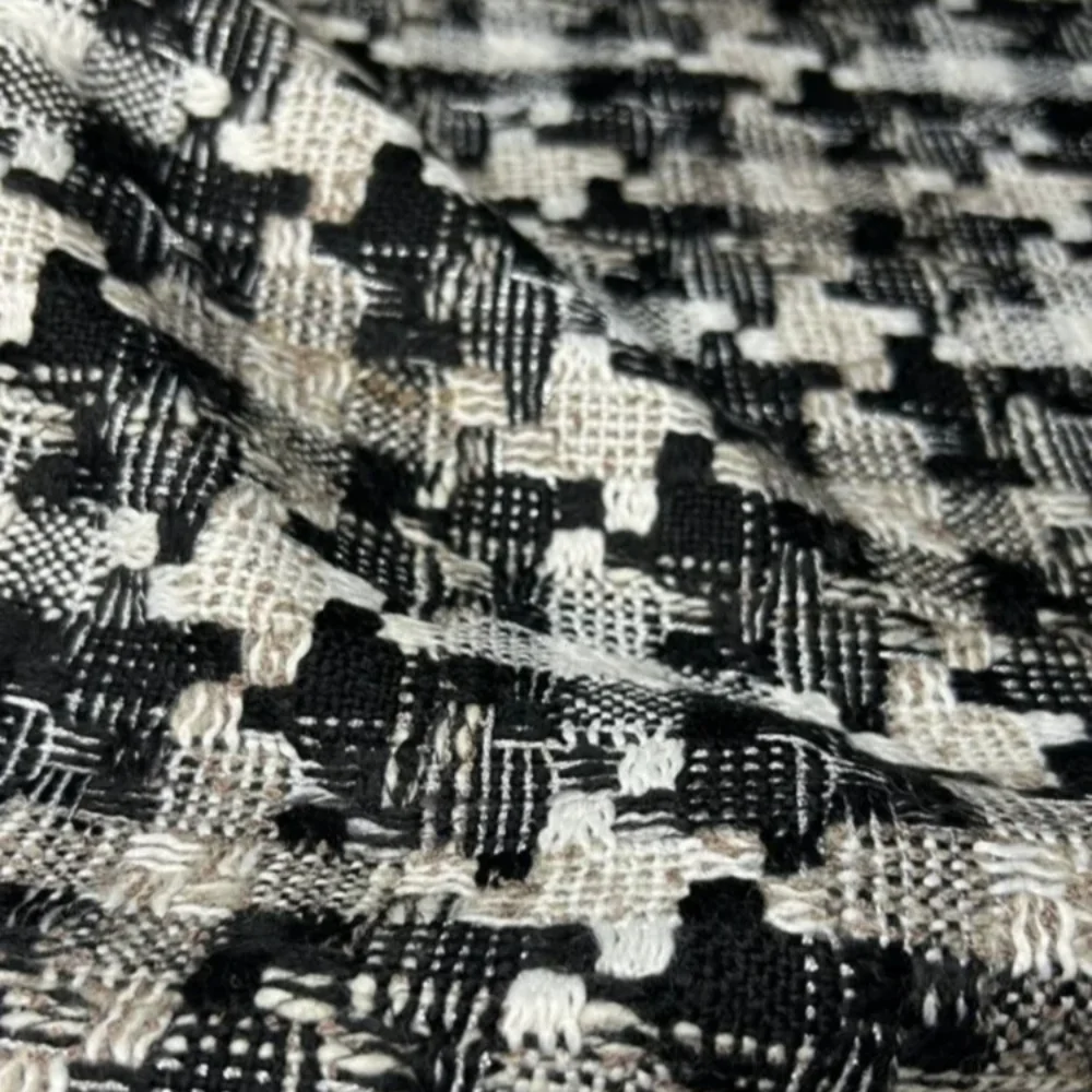 Winter Clothing Wholesale - Wool Fabric Yarn Dyed Houndstooth for